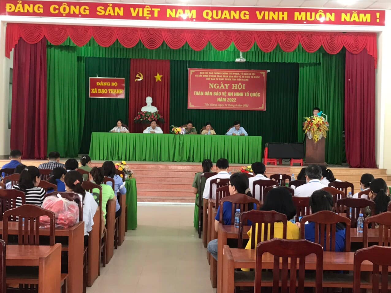 Quỹ Đầu tư phát triển tỉnh Tiền Giang tổ chức “Ngày hội toàn dân bảo vệ An ninh Tổ quốc” năm 2022