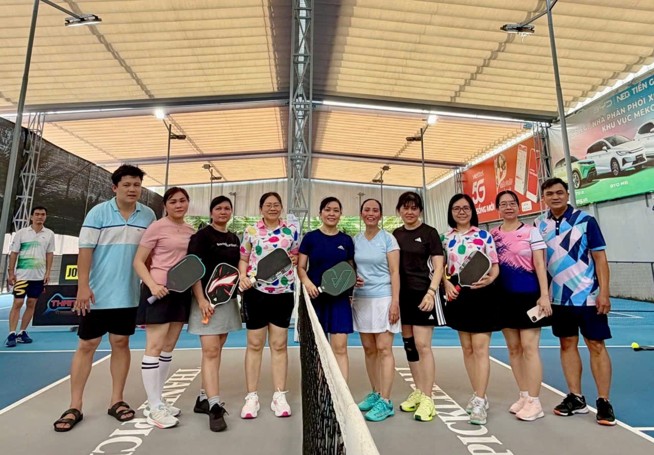 Quỹ Đầu tư phát triển tỉnh Đồng Tháp Tổ chức Giải Pickleball nội bộ mừng Đảng – mừng Xuân 2026