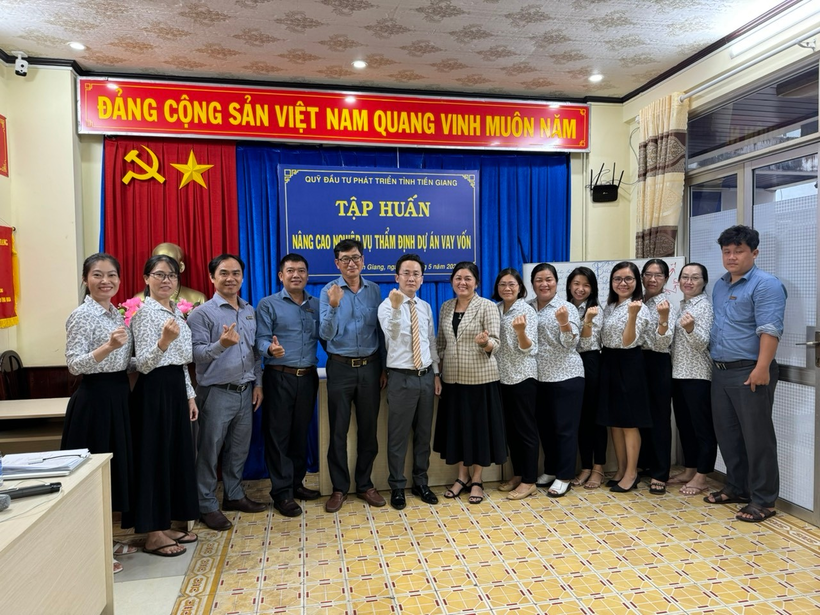 Quỹ Đầu tư phát triển tỉnh Tiền Giang: Tập huấn nâng cao nghiệp vụ thẩm định dự án vay vốn